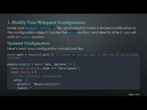 How to Implement Cache Busting in Your JavaScript with Webpack