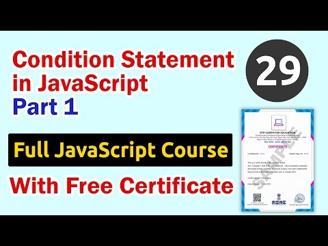 Condition Statement in JavaScript Part 1