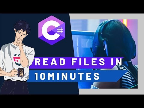 Read and Write files in 10 minutes | C#