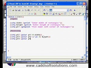 AutoLISP Programming Tutorial - 3B