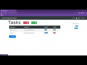 Task Management System in Django Python