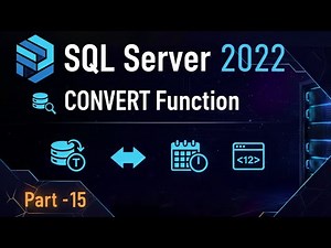 SQL Server CONVERT Function | Frontend to Backend with Rohan