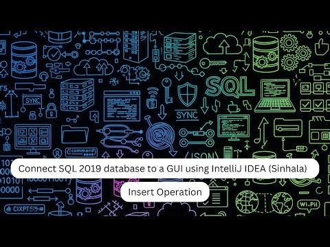 Connecting A SQL 2019 Server to a IntelliJ Idea Community Edition