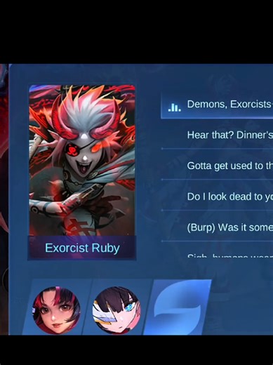 Ruby Exorcist Voiceline Unveiled