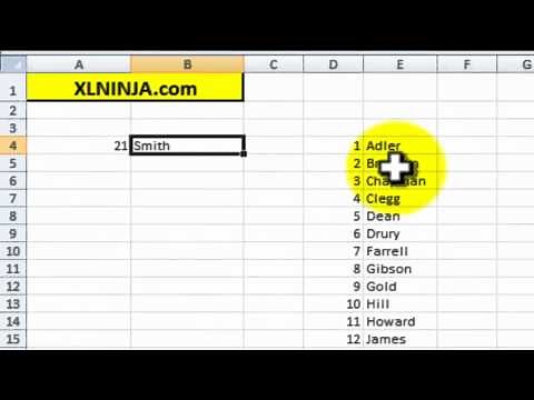 How to generate a Random List in Excel