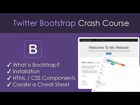 Bootstrap Beginner Crash Course