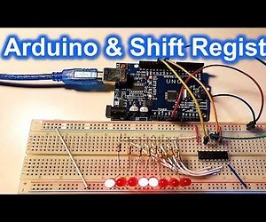 Shift Register   LED Array & Arduino: 5 Examples