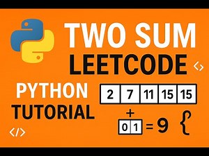LeetCode #1 Two Sum | Easy Python Solution Explained Step by Step | ‪@dev-code‬