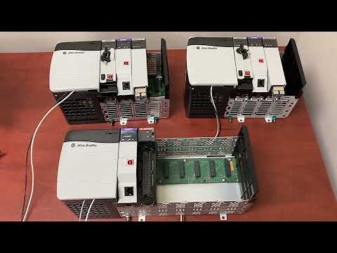 Allen Bradley ControlLogix Redundancy System 1756 Part 1/5 - Hardware Set Up
