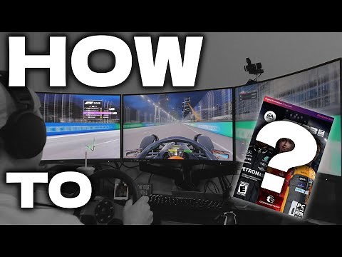 How to SETUP triple monitors for ANY game