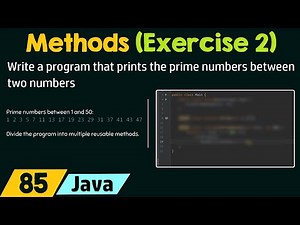 Methods (Exercise 2)