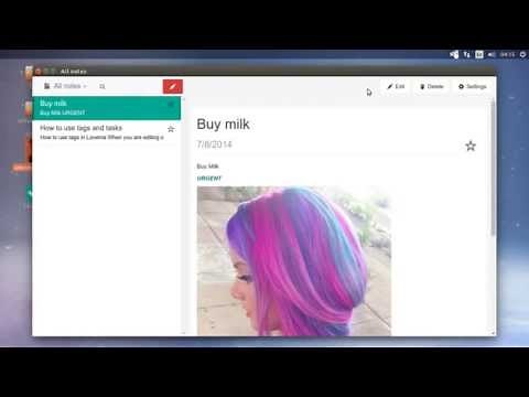 Laverna note-taking application