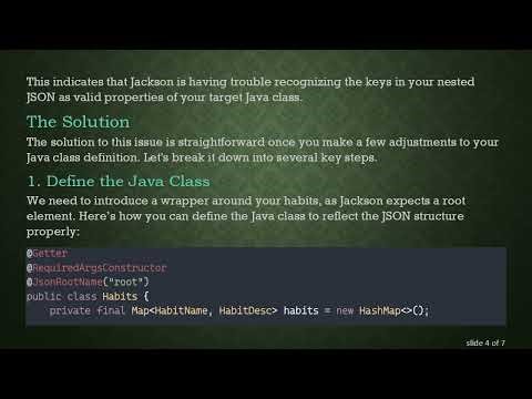 How to Map JSON Fields to a Single Java Map with Jackson