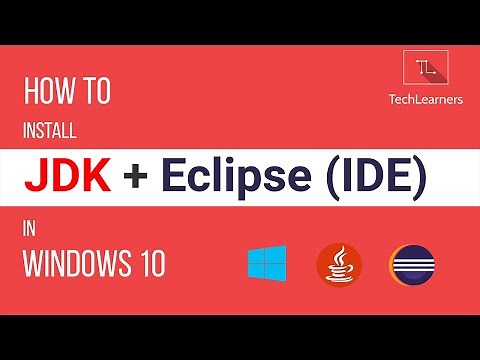 How to Install Eclipse IDE and JDK (Java Development Kit) in Windows 10 (2020) || Java Programming