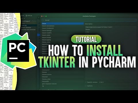 How To Install Tkinter In PyCharm | Learn Tkinter Course