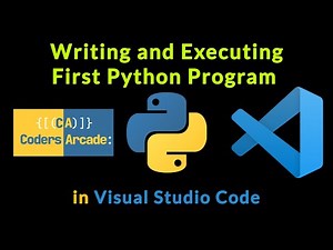 Writing & Executing First Python Program In Visual Studio Code