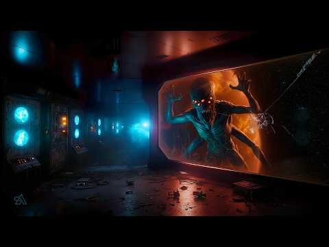 Abandoned Space Station | Space Horror Ambience & Alien Encounters