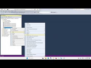 23 How to Script and restore a SQL database structure