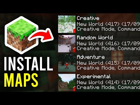 How To Download & Install Maps In Minecraft - Full Guide