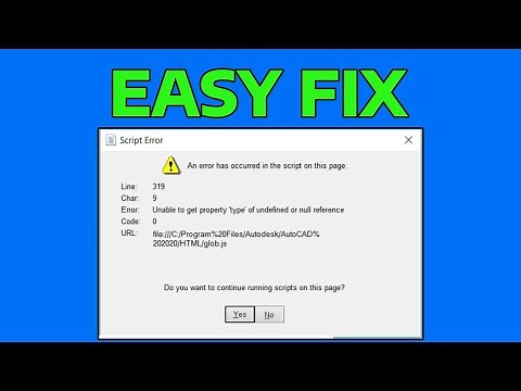 How To Fix Script An Error Has Occurred In The Script On This Page