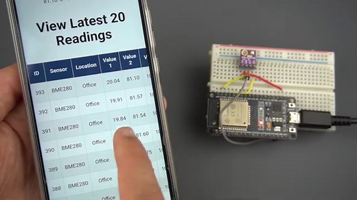 DIY Cloud Weather Station with ESP32 or ESP8266 | Random Nerd Tutorials
