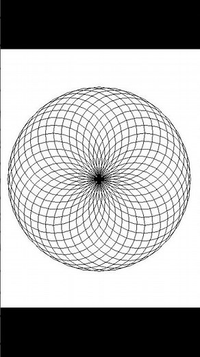 Python turtle tutorial for beginners | Loop | circle | Left #coding #python #learnpython