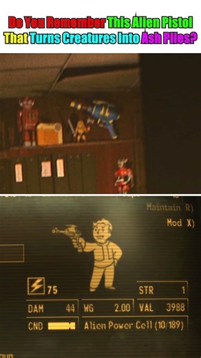 Do You Remember the Alien Blaster That Turns Enemies into ASH PILES? #Fallout #FalloutTVShow