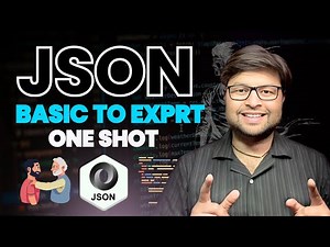 Json Beginner to Expert Level Tutorial 🔥| Most Important [Hindi]