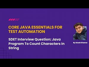 Java Program To Count Characters In String