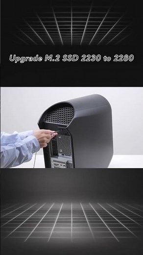 Alienware Aurora R13 and R14 disassembly - Upgrade M.2 SSD 2230 to 2280 - Part 1 of 3