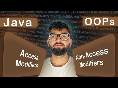 Access Modifiers vs Non-Access Modifiers in Java | Full Explanation | #java