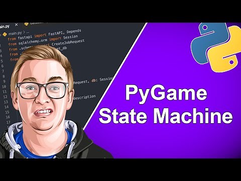 PyGame State Machine - Python Game Dev Tutorial