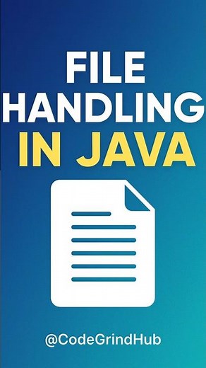 Top 5 Java File Handling MISTAKES You're Making RIGHT NOW