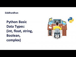2.3. Python Basic Data Types | Python Tutorial | int float string complex boolean