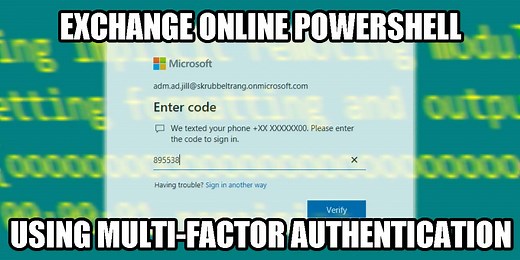 Exchange Online PowerShell Using MFA - Easy365Manager