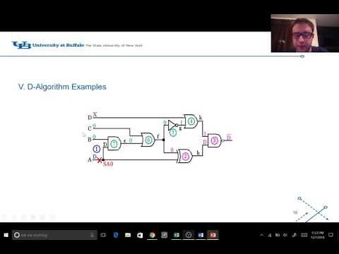 D-Algorithm for ATPG