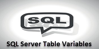 SQL Server Table Variable Example