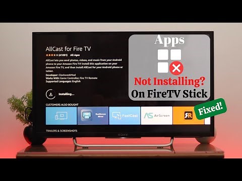 How to Fix Amazon Fire TV Stick Not Installing Apps! [Not Downloading]
