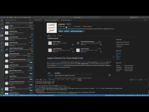 Jupyter Notebook Setup with VSCode and Virtual Env - Raw version