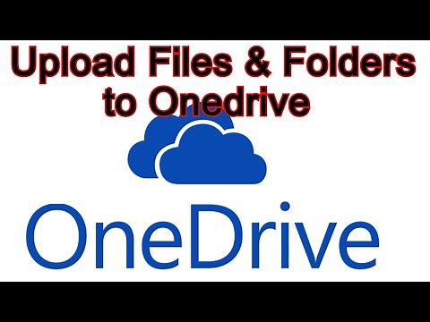 How To Upload Files and Folders to Onedrive | Upload Multiple Files & Folders