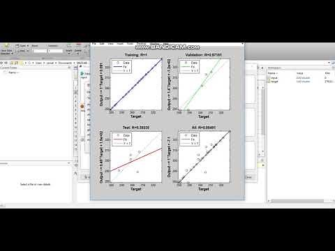Prediction Artificial Neural Network (ANN) using Matlab - nntool