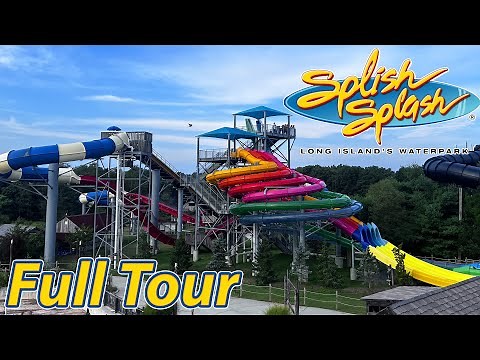 Splish Splash Water Park (Long Island) | Full Tour | 2023