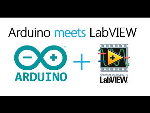 2. Led control using Labview interface with Arduino using LINX