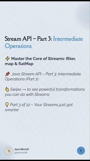 🔥 filter(), map(), flatMap Explained with Examples | Java Stream API Part 3