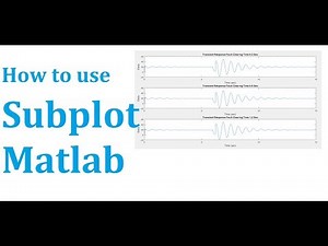 How to plot Multiple graphs on single figure in Matlab | Subplot Matlab