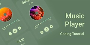 How to create Music player with pure HTML, CSS, JS