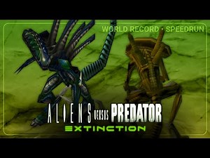 Aliens versus Predator: Extinction • Any% Speedrun (PS2) • Alien campaign (World record)