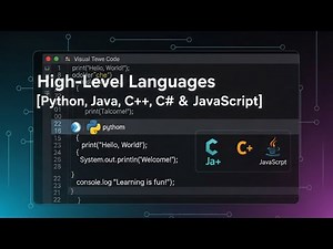 What Are High-Level Languages? | High-Level Languages Explained for Beginners | Python,Java, C++, C#