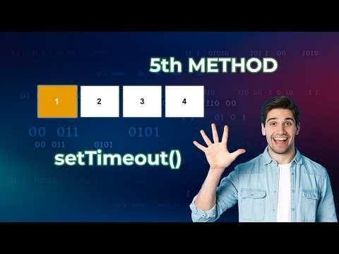 setTimeout() in JavaScript (Way 5/5) | Frontend Interview Problem Explained