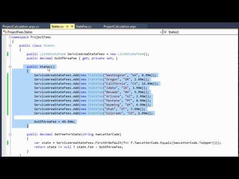 Introduction to ASP.NET Web Forms: Web Server Control Events